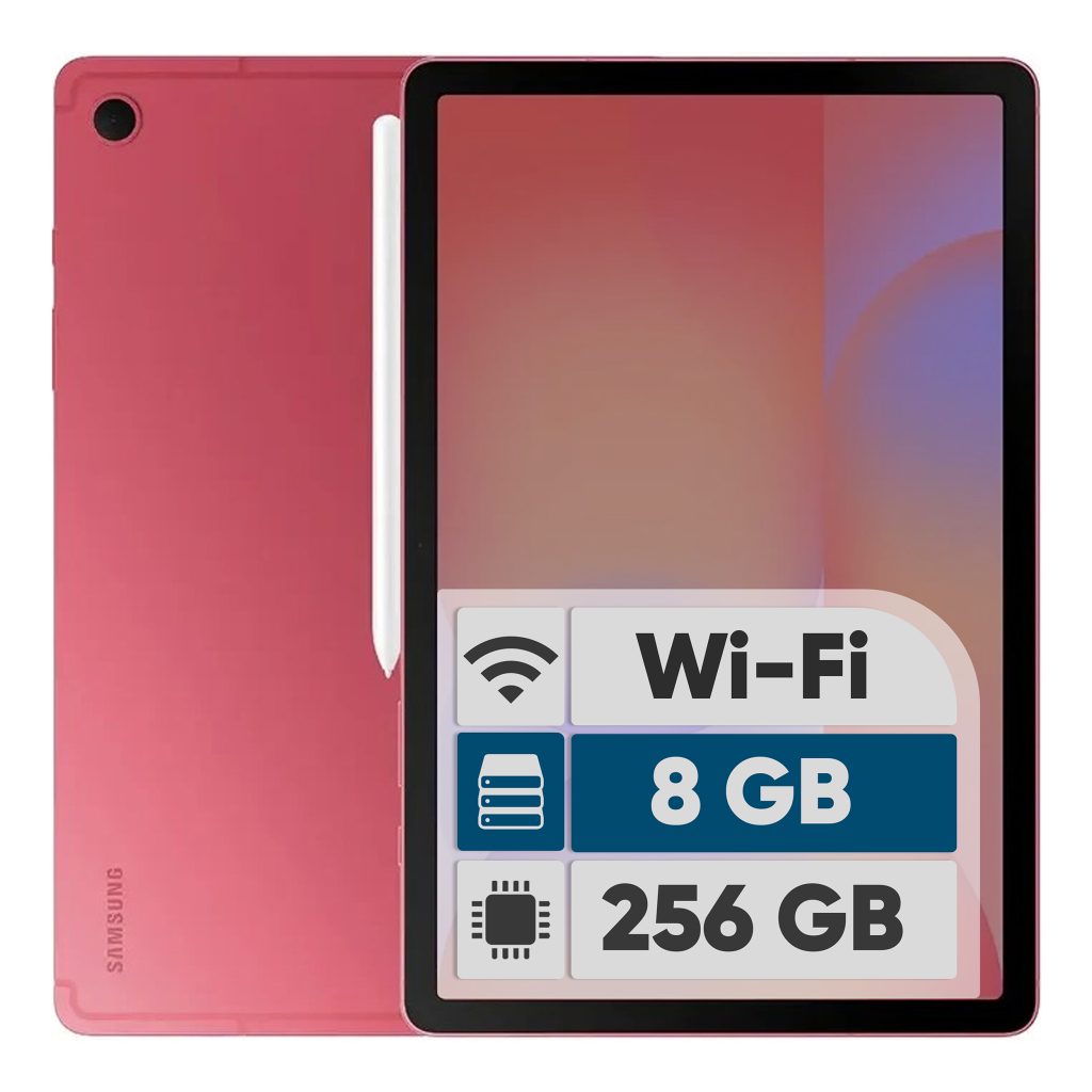 تبلت 10.9 اینچ سامسونگ مدل Galaxy Tab S10 Lite Wi-Fi با ظرفیت 256 گیگابایت و رم 8 گیگابایت، رزولوشن دوربین اصلی ۸ مگاپیکسل، پشتیبانی از قلم